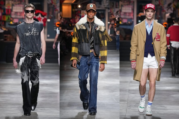 Dsquared2 FW23 Takes Geeks, Goths and It-Boys to the Rodeo