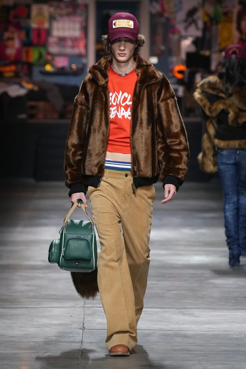 Dsquared2 FW23 Takes Geeks, Goths and It-Boys to the Rodeo