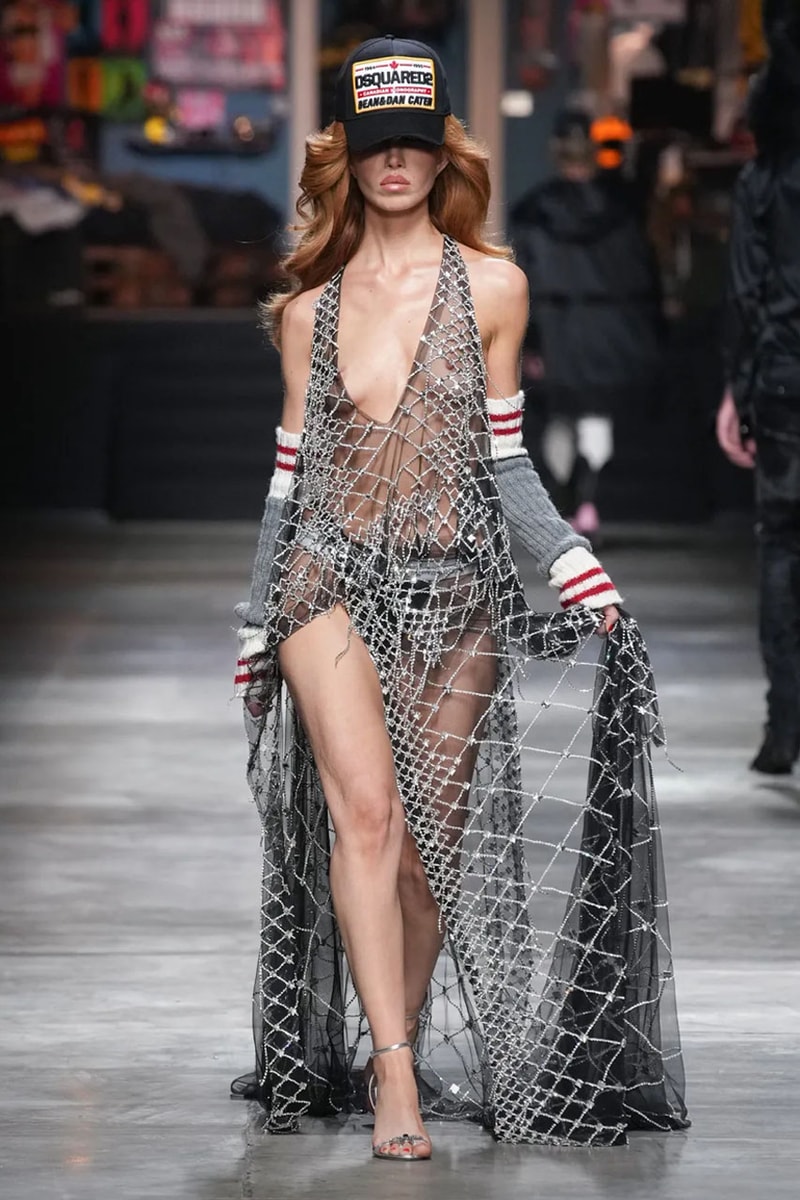 Dsquared2 FW23 Takes Geeks, Goths and It-Boys to the Rodeo