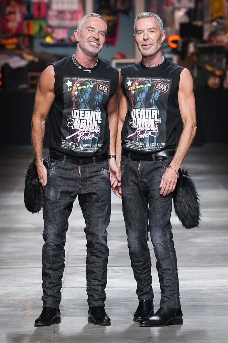 Dsquared2 FW23 Takes Geeks, Goths and It-Boys to the Rodeo