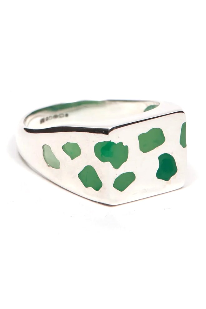 Ellie Mercer Multi Piece Ring Silver Resin London Based Jewelry Designer Rings Necklaces Solid 