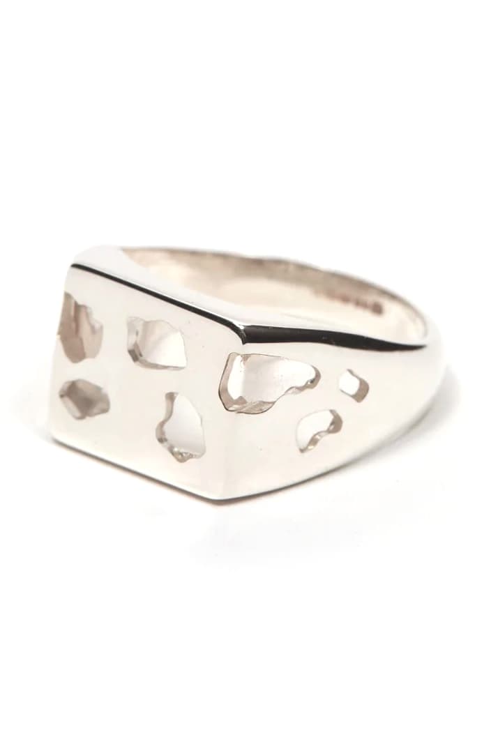 Ellie Mercer Multi Piece Ring Silver Resin London Based Jewelry Designer Rings Necklaces Solid 