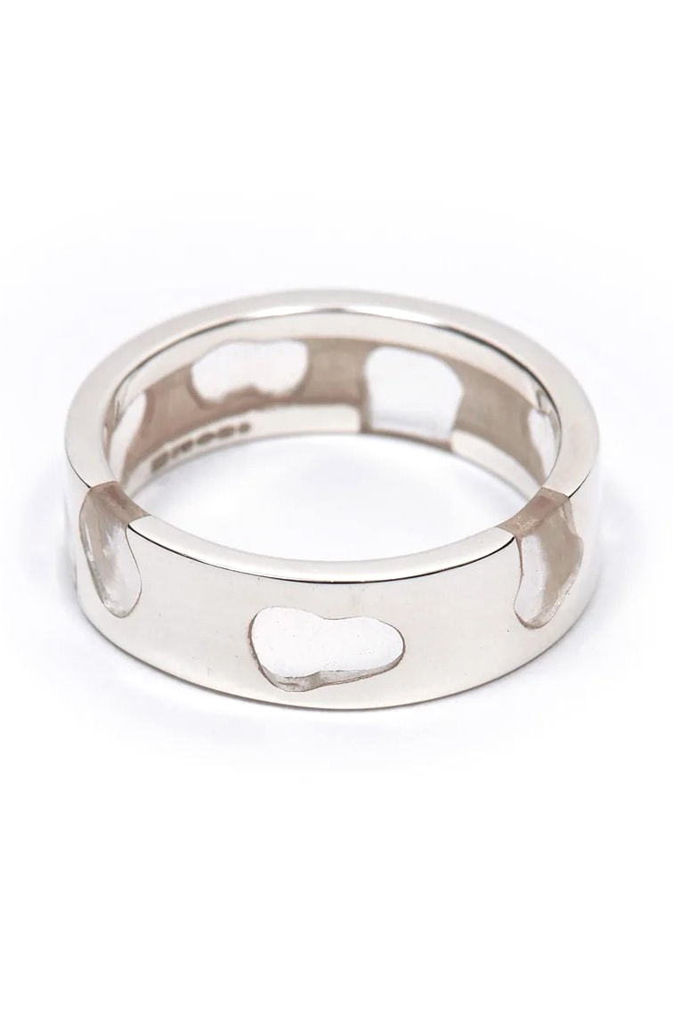 Ellie Mercer Multi Piece Ring Silver Resin London Based Jewelry Designer Rings Necklaces Solid 