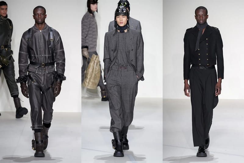 Emporio Armani Is All Grown Up in Its Aviation-Themed FW23 Runway Show