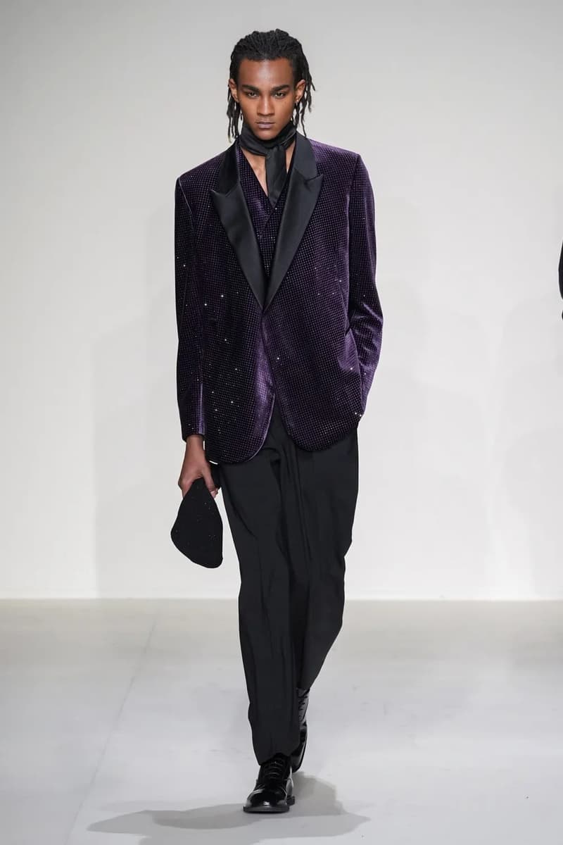 Emporio Armani Milan Fashion Week Fall Winter 2023 FW23 Runway Show MFW Mens Menswear