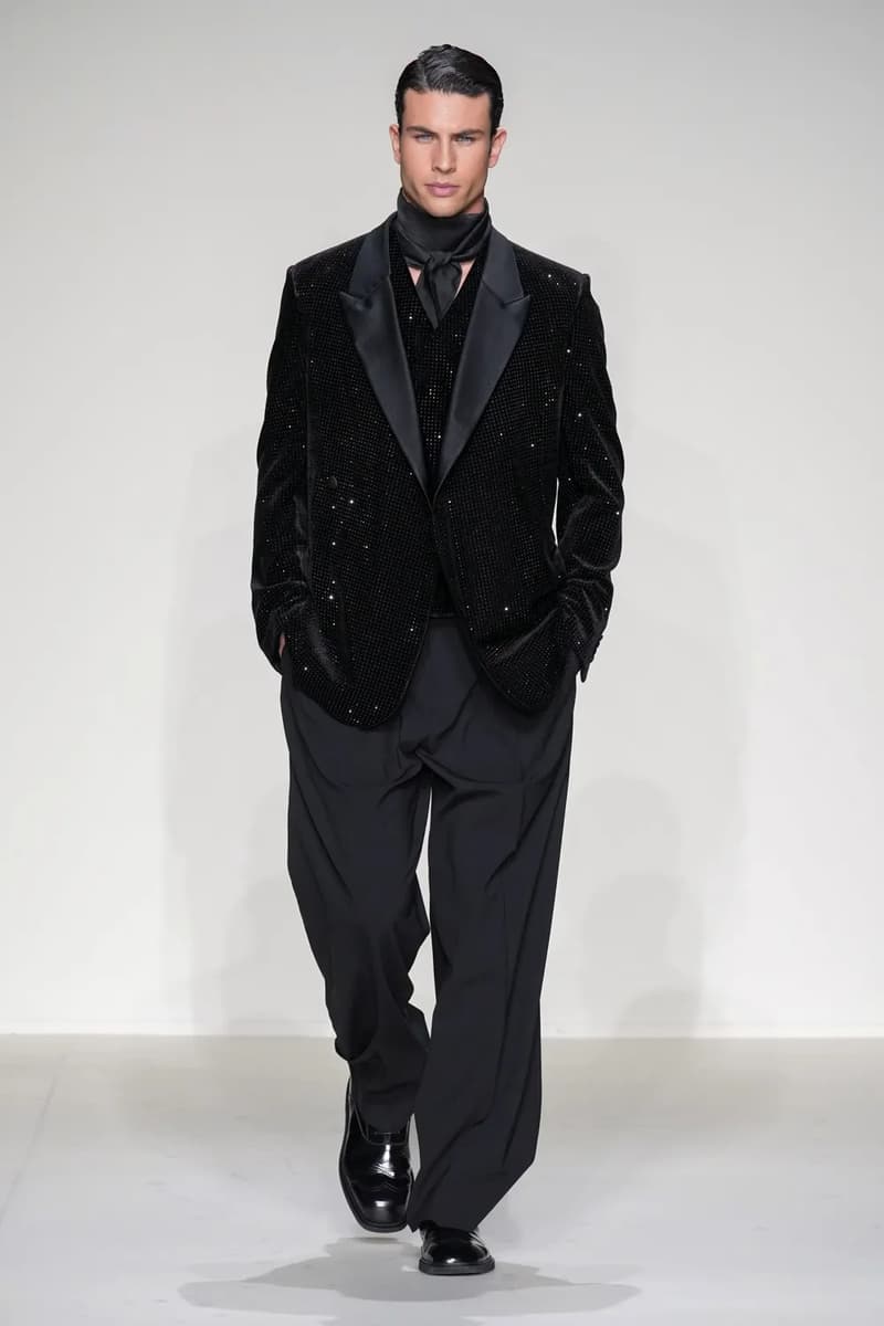 Emporio Armani Milan Fashion Week Fall Winter 2023 FW23 Runway Show MFW Mens Menswear