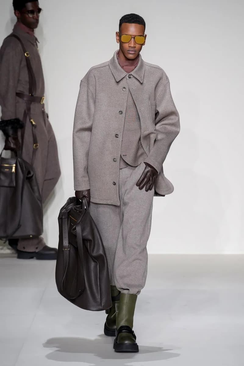 Emporio Armani Milan Fashion Week Fall Winter 2023 FW23 Runway Show MFW Mens Menswear