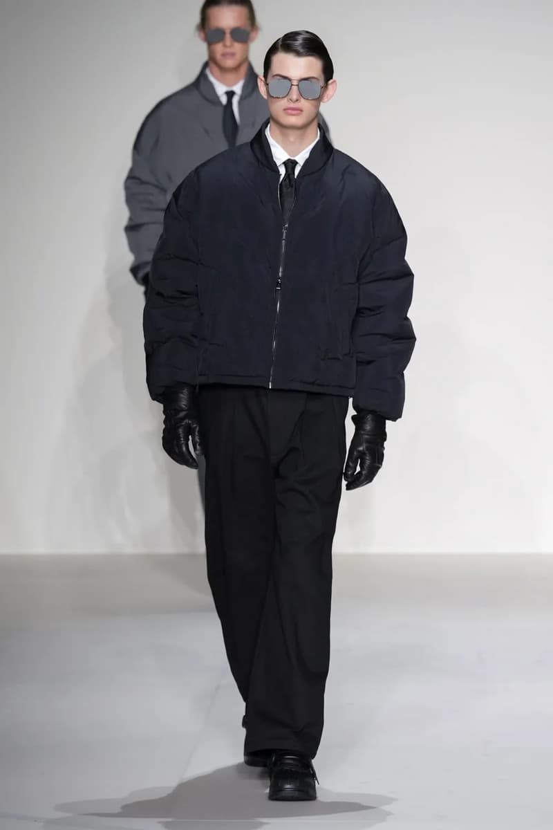 Emporio Armani Milan Fashion Week Fall Winter 2023 FW23 Runway Show MFW Mens Menswear