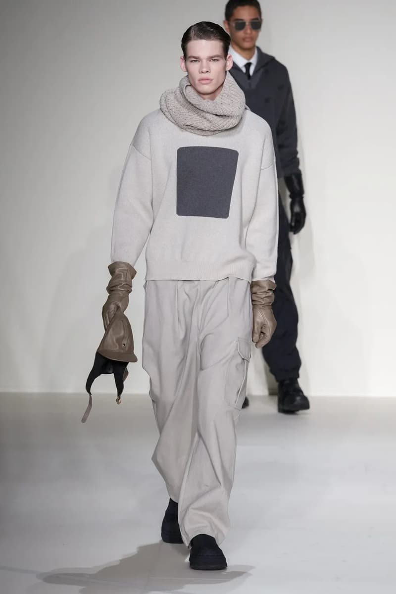 Emporio Armani Milan Fashion Week Fall Winter 2023 FW23 Runway Show MFW Mens Menswear