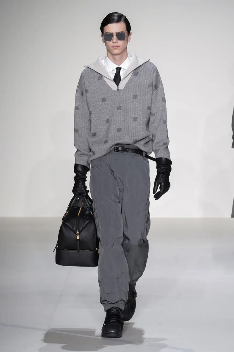 Emporio Armani Milan Fashion Week Fall Winter 2023 FW23 Runway Show MFW Mens Menswear