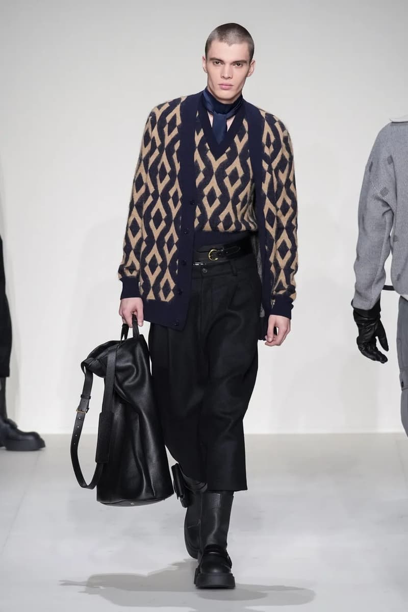 Emporio Armani Milan Fashion Week Fall Winter 2023 FW23 Runway Show MFW Mens Menswear