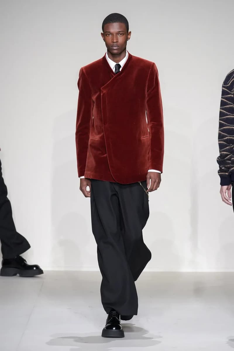 Emporio Armani Milan Fashion Week Fall Winter 2023 FW23 Runway Show MFW Mens Menswear