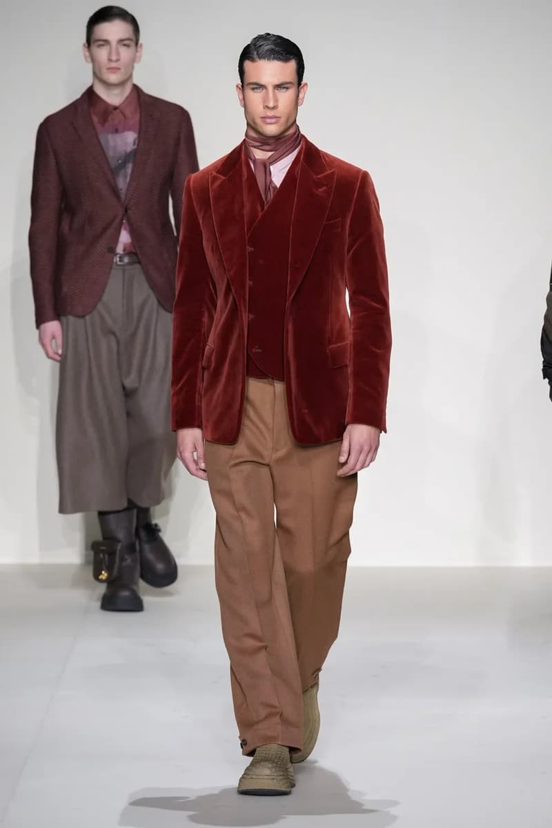 Emporio Armani Milan Fashion Week Fall Winter 2023 FW23 Runway Show MFW Mens Menswear