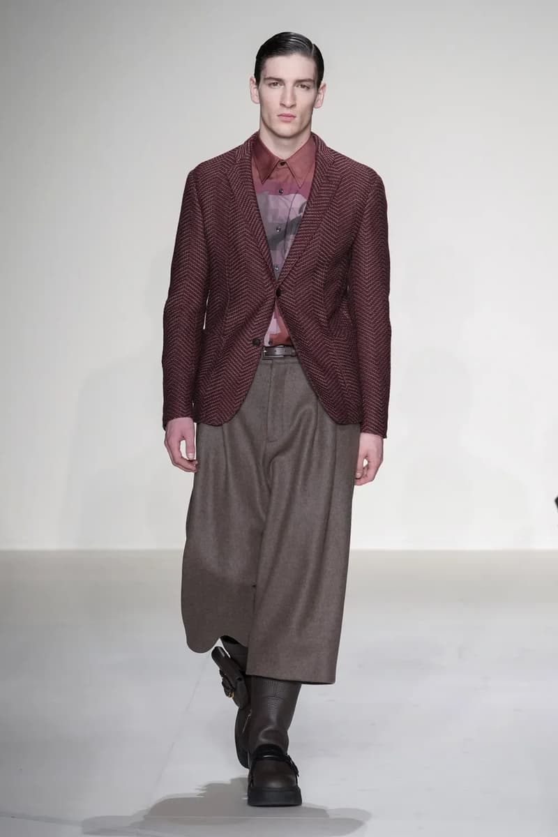 Emporio Armani Milan Fashion Week Fall Winter 2023 FW23 Runway Show MFW Mens Menswear