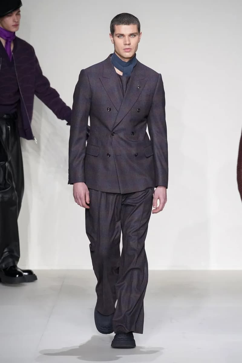 Emporio Armani Milan Fashion Week Fall Winter 2023 FW23 Runway Show MFW Mens Menswear