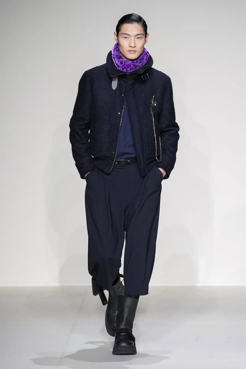 Emporio Armani Milan Fashion Week Fall Winter 2023 FW23 Runway Show MFW Mens Menswear