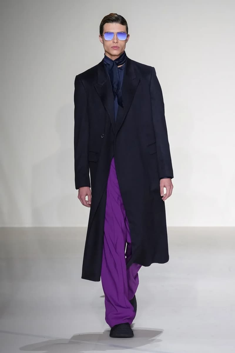 Emporio Armani Milan Fashion Week Fall Winter 2023 FW23 Runway Show MFW Mens Menswear