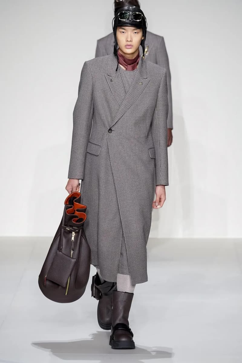 Emporio Armani Milan Fashion Week Fall Winter 2023 FW23 Runway Show MFW Mens Menswear