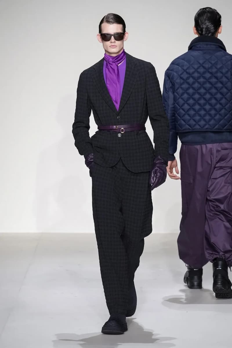 Emporio Armani Milan Fashion Week Fall Winter 2023 FW23 Runway Show MFW Mens Menswear