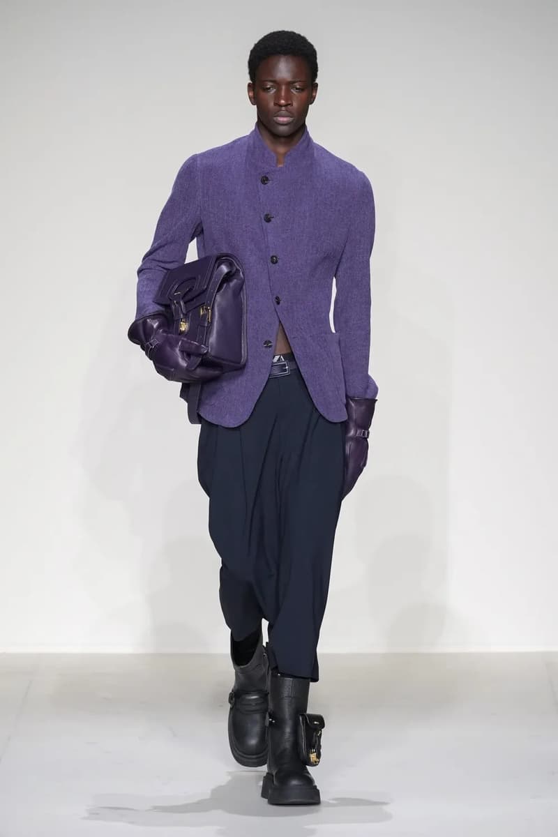 Emporio Armani Milan Fashion Week Fall Winter 2023 FW23 Runway Show MFW Mens Menswear