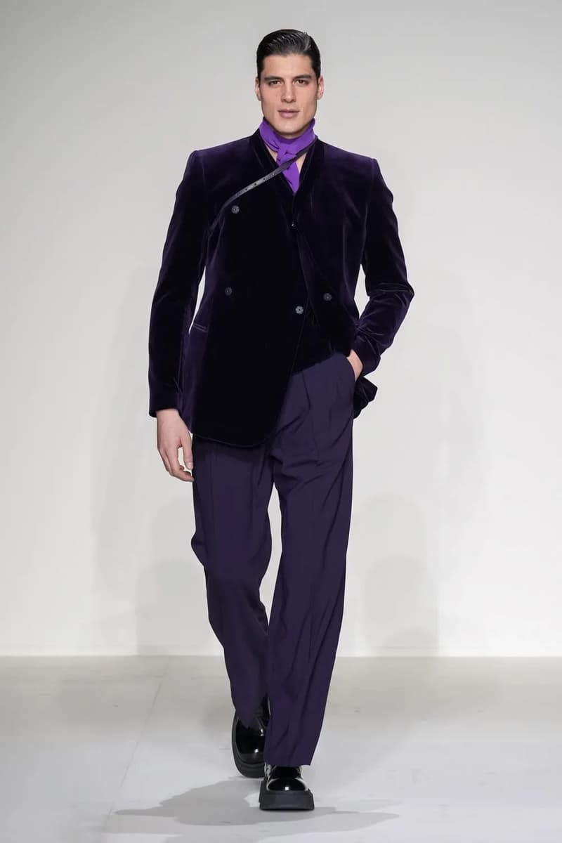 Emporio Armani Milan Fashion Week Fall Winter 2023 FW23 Runway Show MFW Mens Menswear