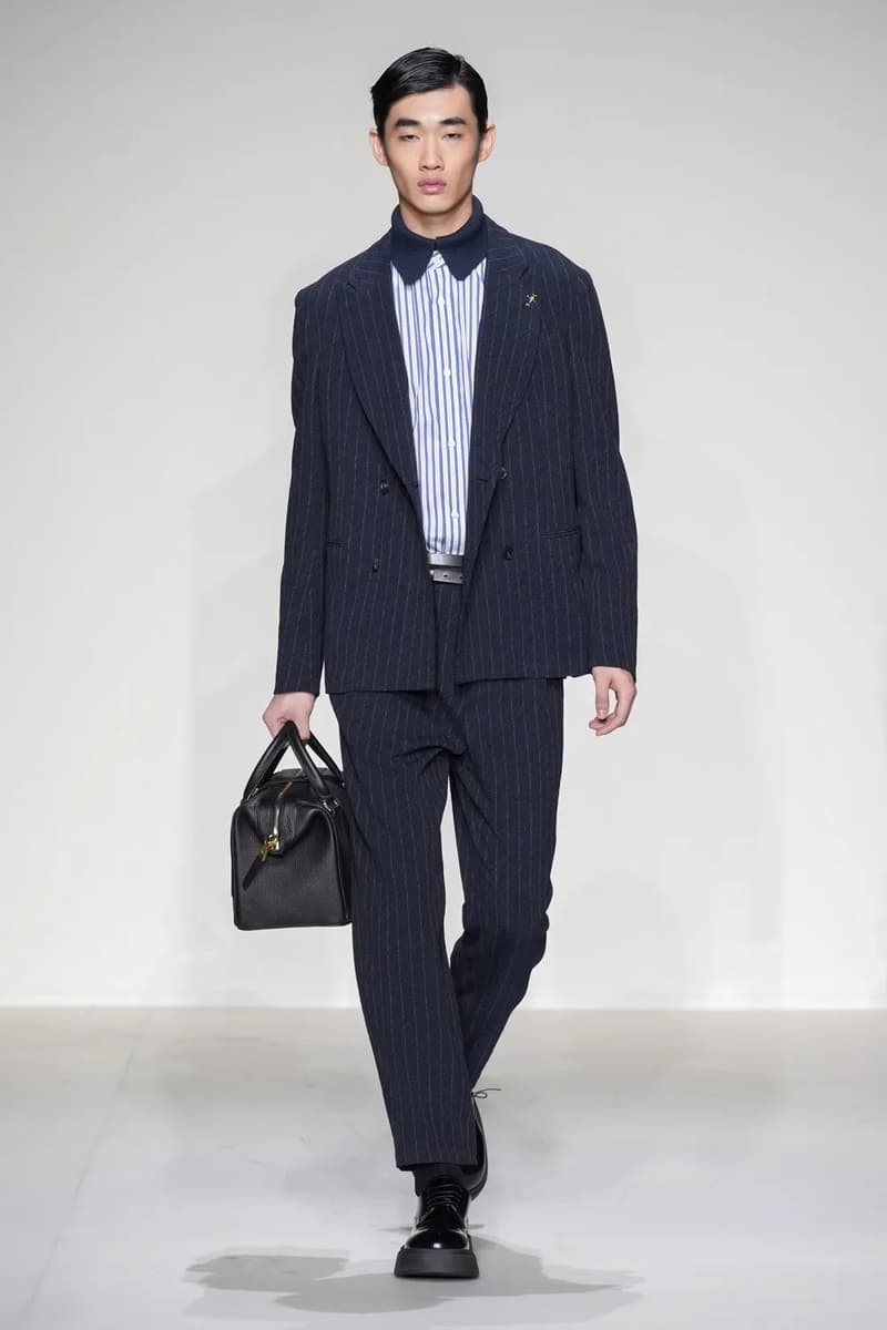 Emporio Armani Milan Fashion Week Fall Winter 2023 FW23 Runway Show MFW Mens Menswear