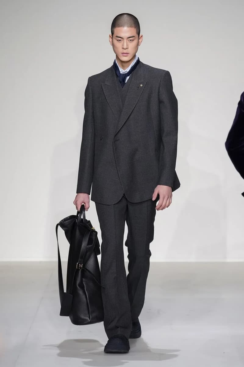 Emporio Armani Milan Fashion Week Fall Winter 2023 FW23 Runway Show MFW Mens Menswear