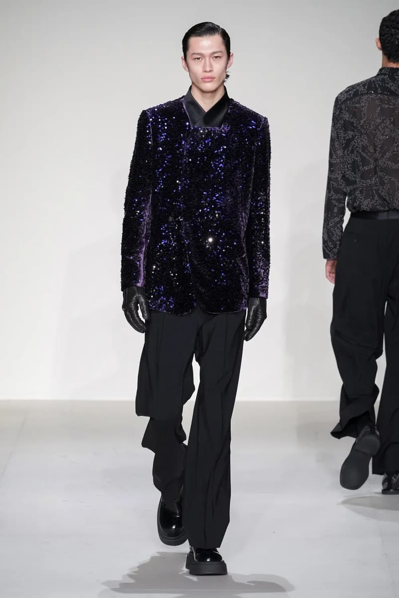 Emporio Armani Milan Fashion Week Fall Winter 2023 FW23 Runway Show MFW Mens Menswear