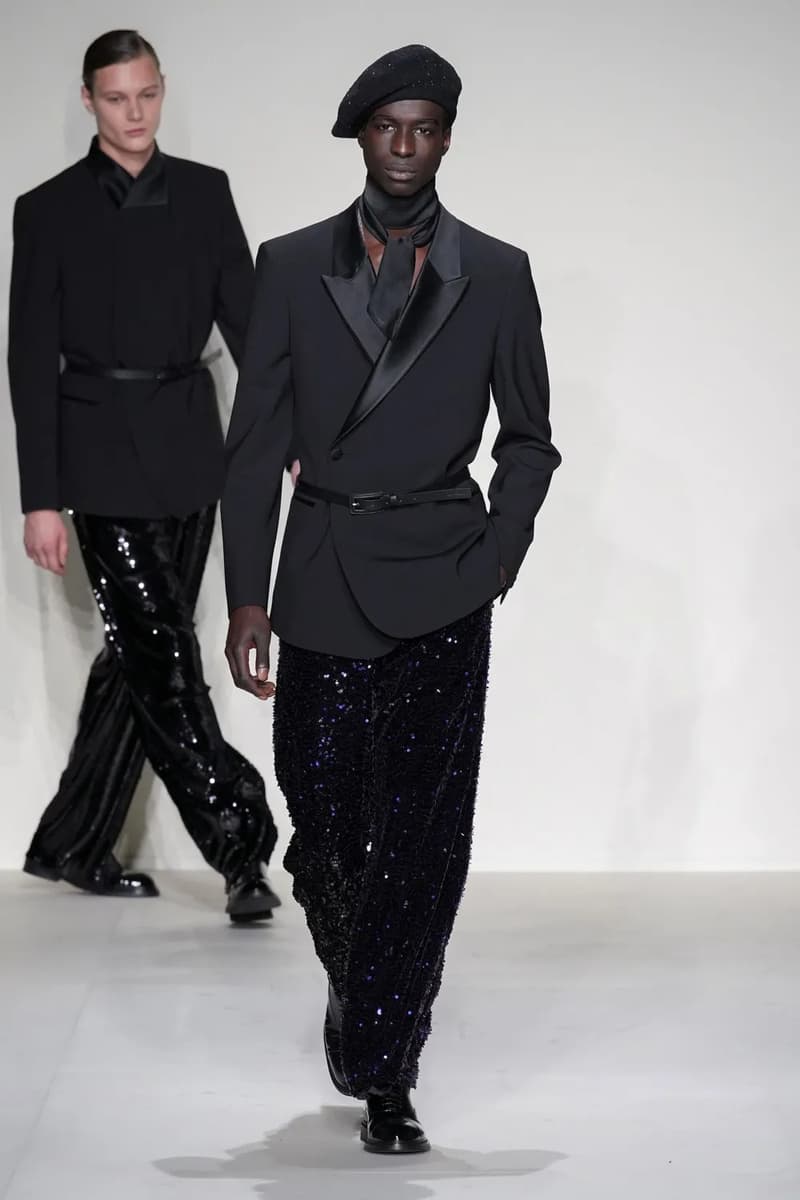 Emporio Armani Milan Fashion Week Fall Winter 2023 FW23 Runway Show MFW Mens Menswear