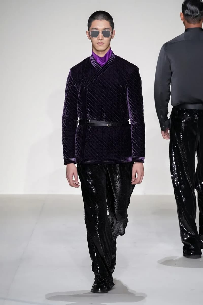 Emporio Armani Milan Fashion Week Fall Winter 2023 FW23 Runway Show MFW Mens Menswear