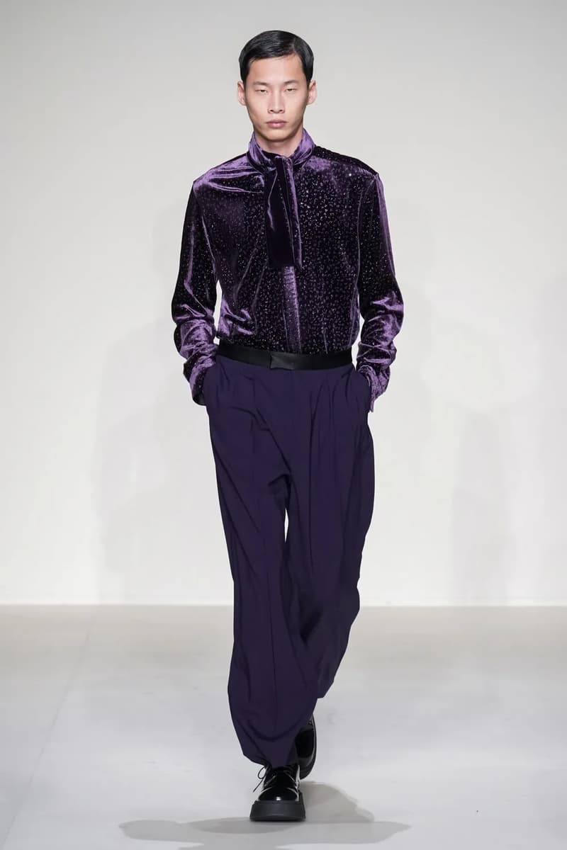 Emporio Armani Milan Fashion Week Fall Winter 2023 FW23 Runway Show MFW Mens Menswear