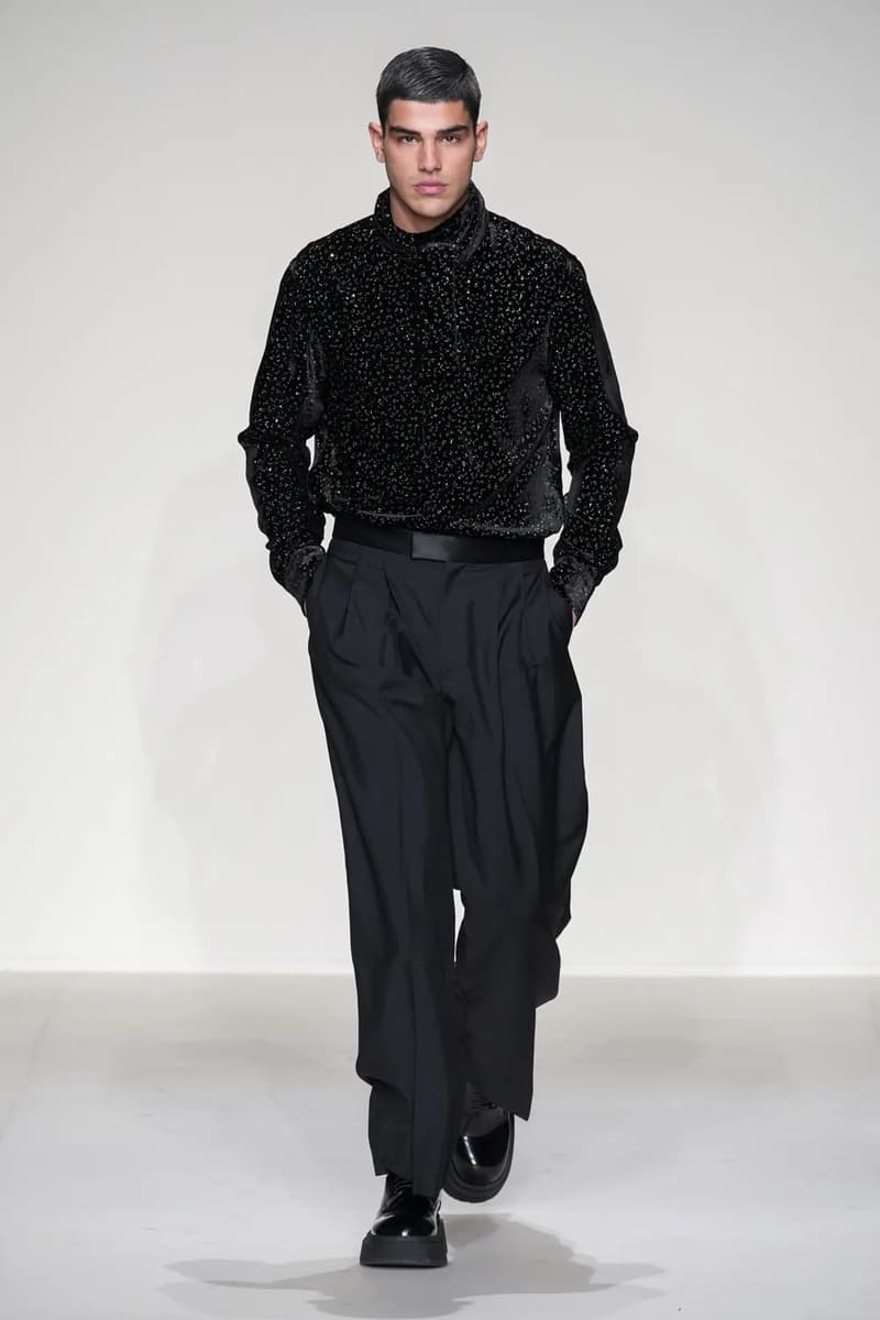 Emporio Armani Milan Fashion Week Fall Winter 2023 FW23 Runway Show MFW Mens Menswear