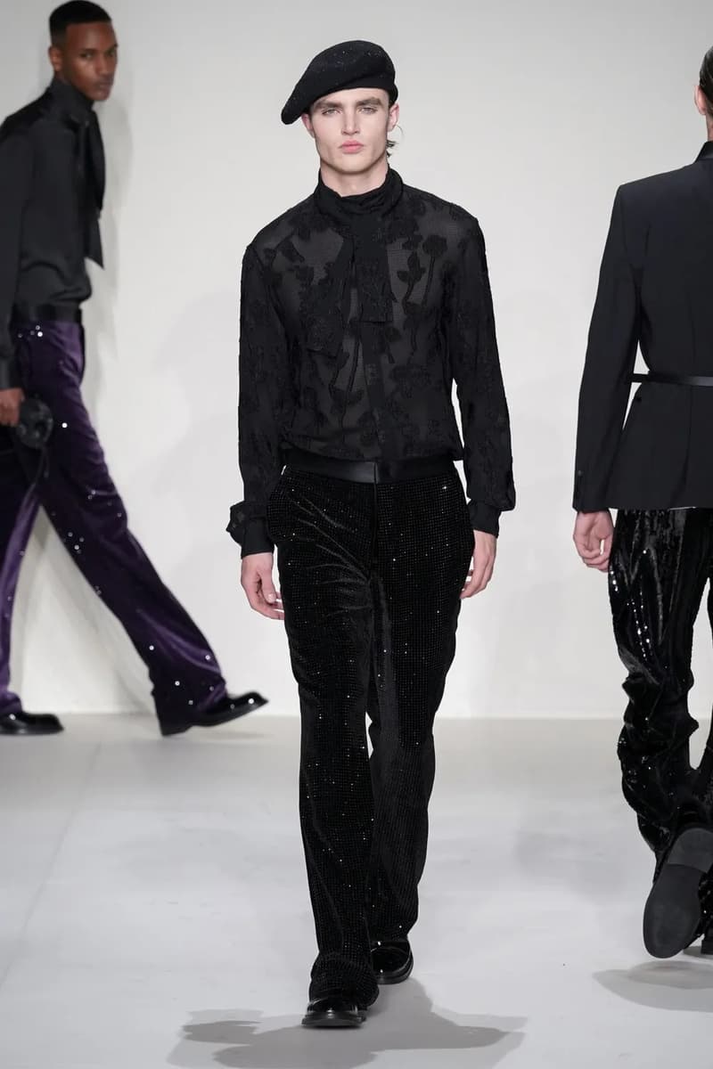 Emporio Armani Milan Fashion Week Fall Winter 2023 FW23 Runway Show MFW Mens Menswear