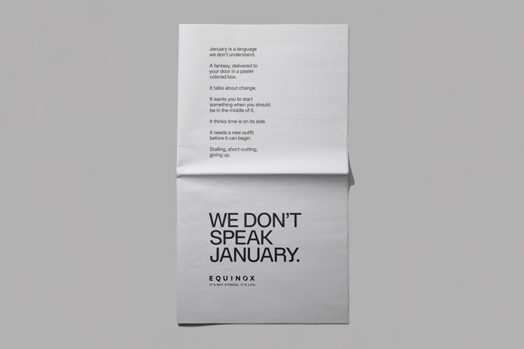 Equinox Banned New Years' Resolution Members