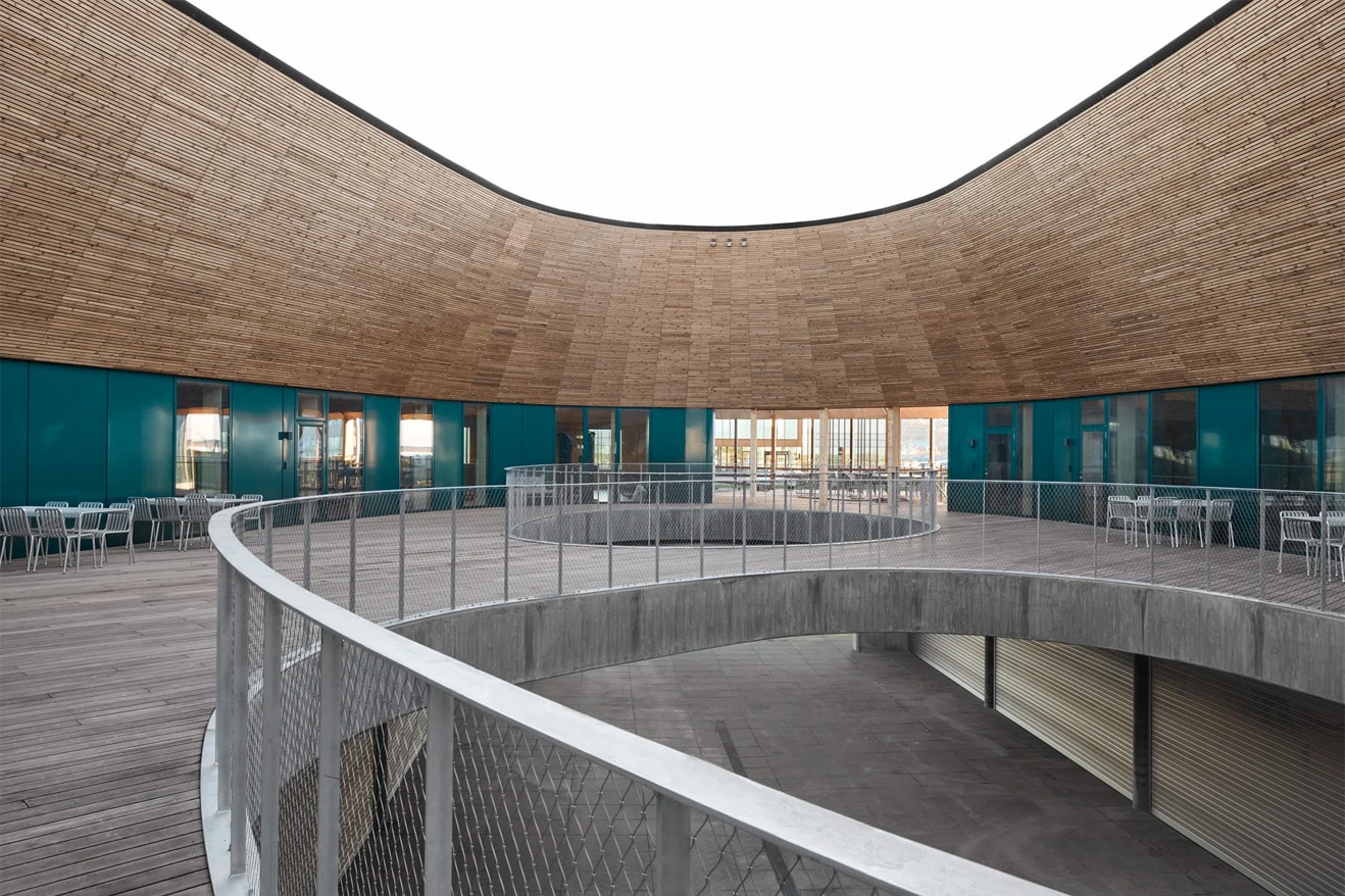 Snøhetta x WERK Arkitekter maritime center open denmark Esbjerg architecture design interiors