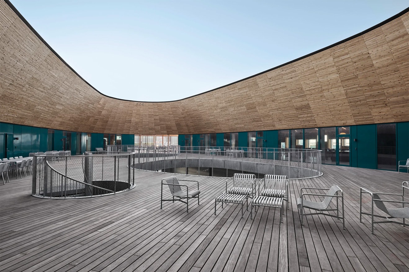 Snøhetta x WERK Arkitekter maritime center open denmark Esbjerg architecture design interiors