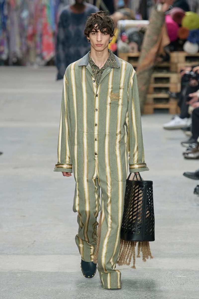 Etro Milan Fashion Week Fall Winter 2023 FW23 Runway Show MFW Mens Menswear Marco De Vincenzo 70s Retro 