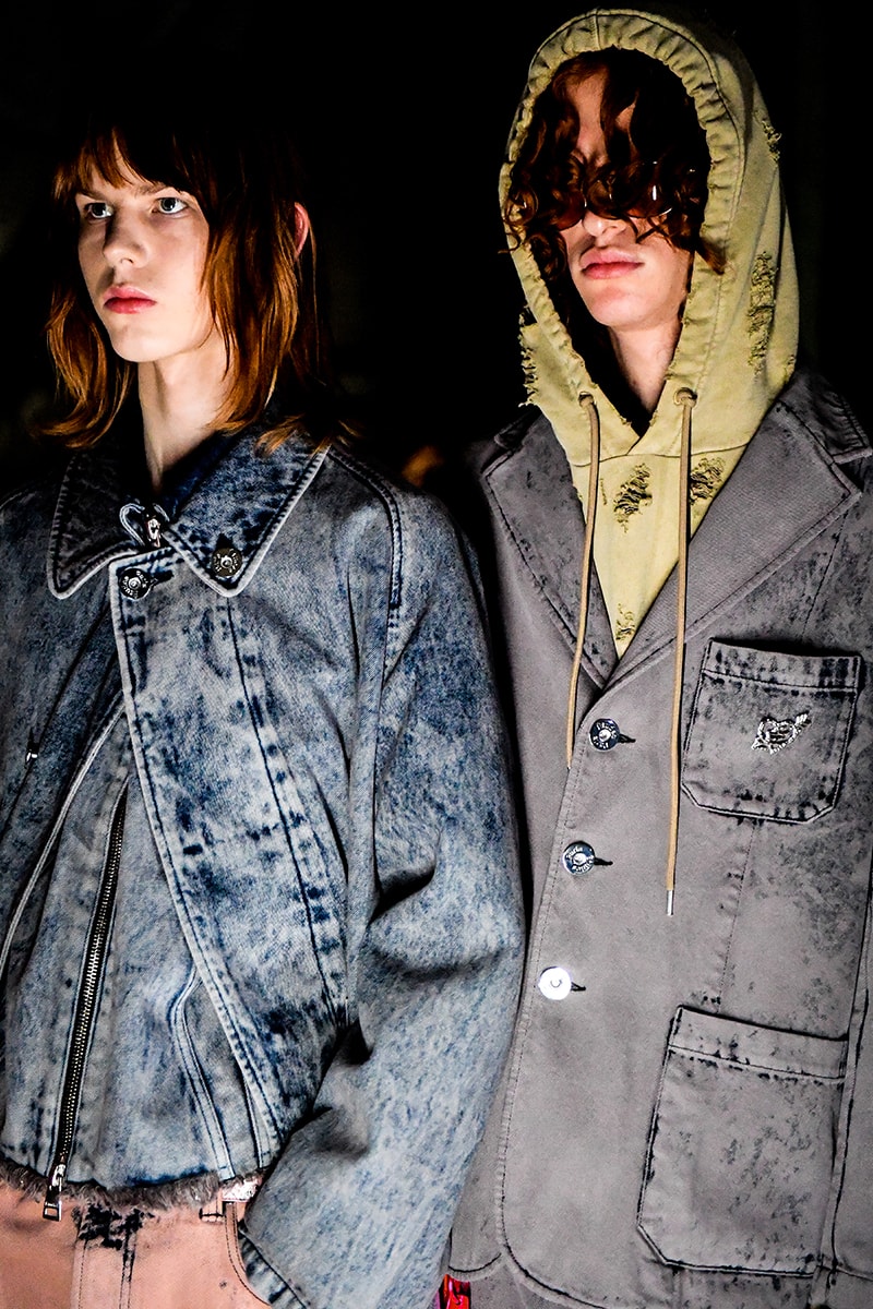 Ètudes Gets Gritty for FW23 collection reveal paris fashion week pfw fall winter 2023 french collection backstage 