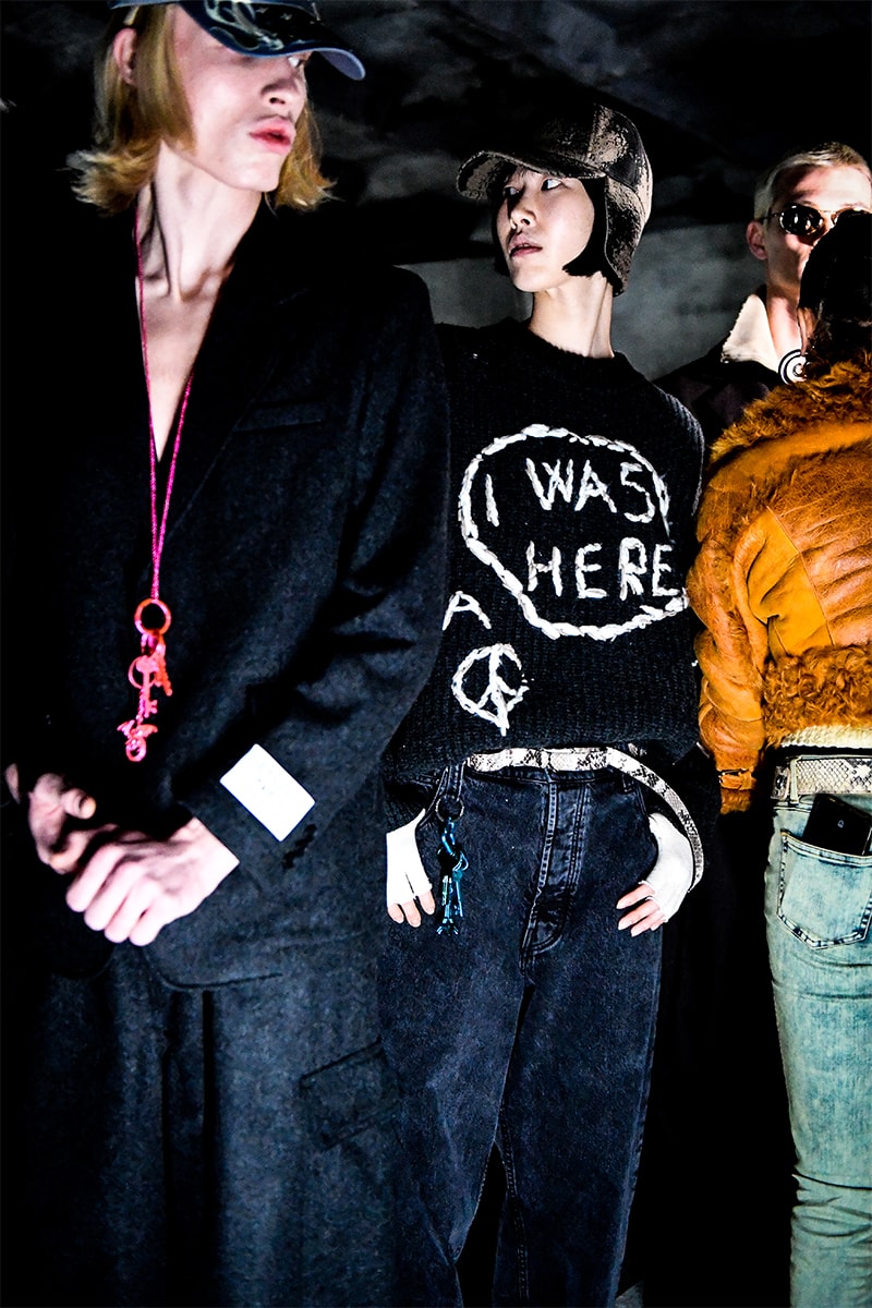Ètudes Gets Gritty for FW23 collection reveal paris fashion week pfw fall winter 2023 french collection backstage 