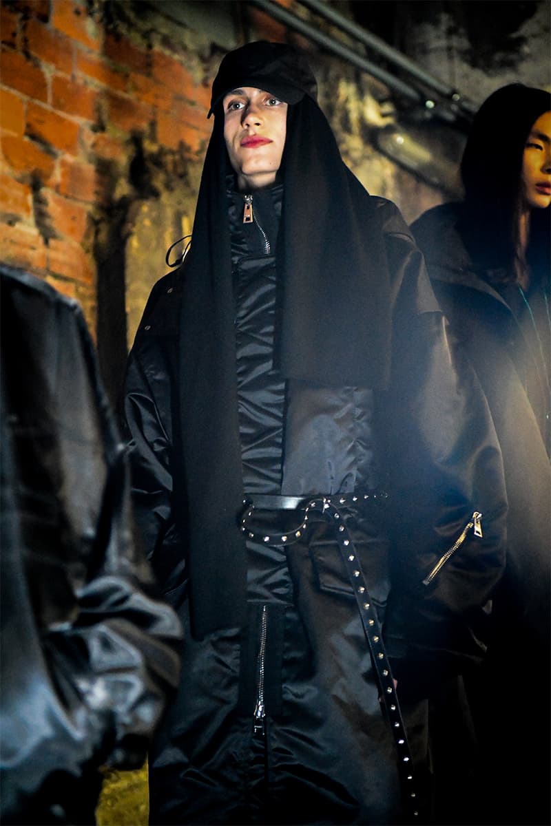 Ètudes Gets Gritty for FW23 collection reveal paris fashion week pfw fall winter 2023 french collection backstage 