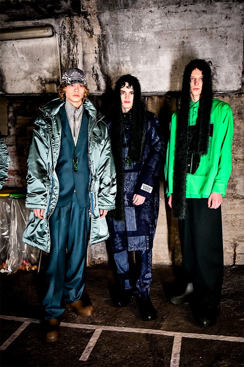 Ètudes Gets Gritty for FW23 collection reveal paris fashion week pfw fall winter 2023 french collection backstage 