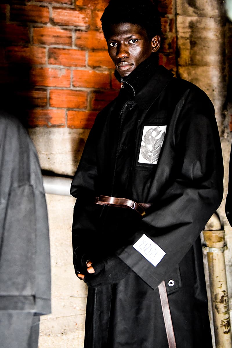 Ètudes Gets Gritty for FW23 collection reveal paris fashion week pfw fall winter 2023 french collection backstage 