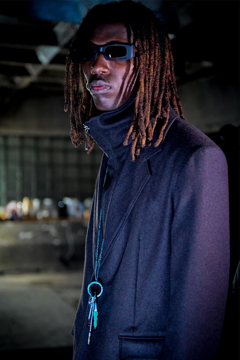 Ètudes Gets Gritty for FW23 collection reveal paris fashion week pfw fall winter 2023 french collection backstage 