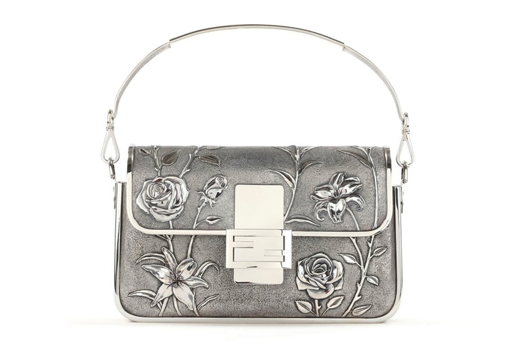 Fendi and Tiffany & Co. Release Sterling Silver Baguette Bag