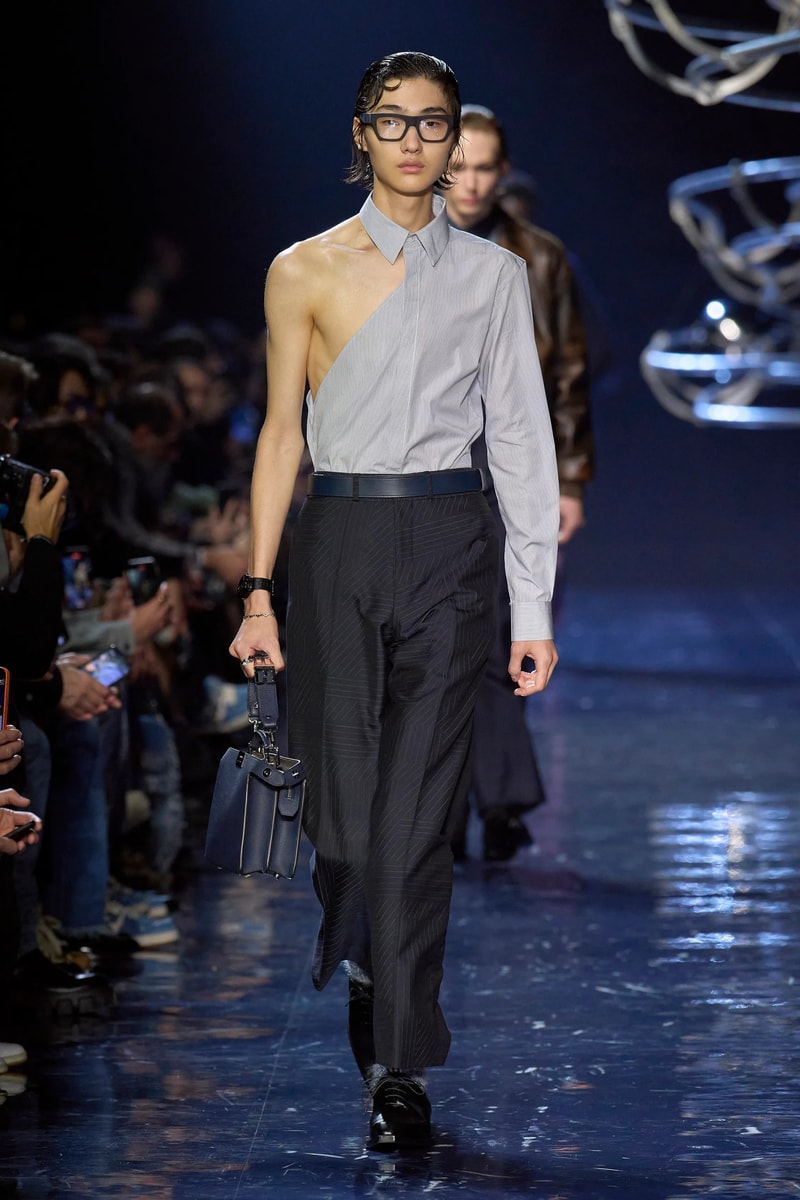 FENDI Fall Winter 2023 Menswear Milan Fashion Week FW23 Silvia Venturini Fendi Runway Show Collection Looks