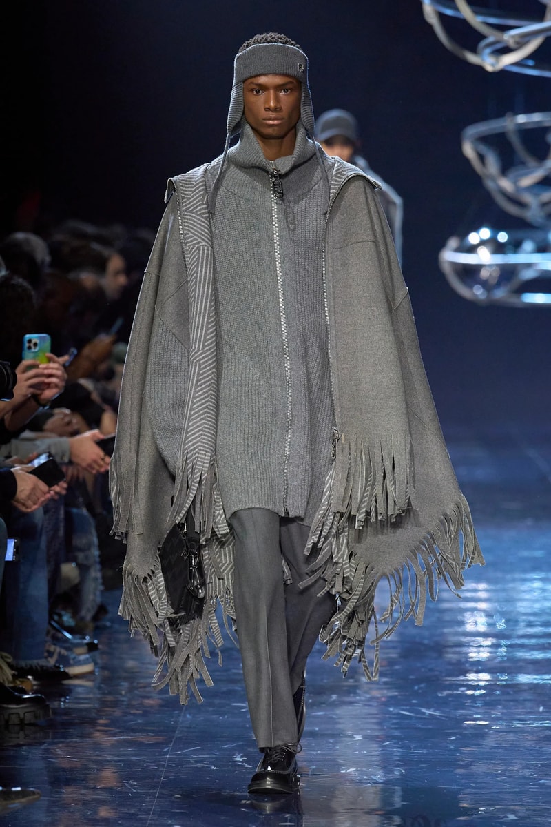 FENDI Fall Winter 2023 Menswear Milan Fashion Week FW23 Silvia Venturini Fendi Runway Show Collection Looks