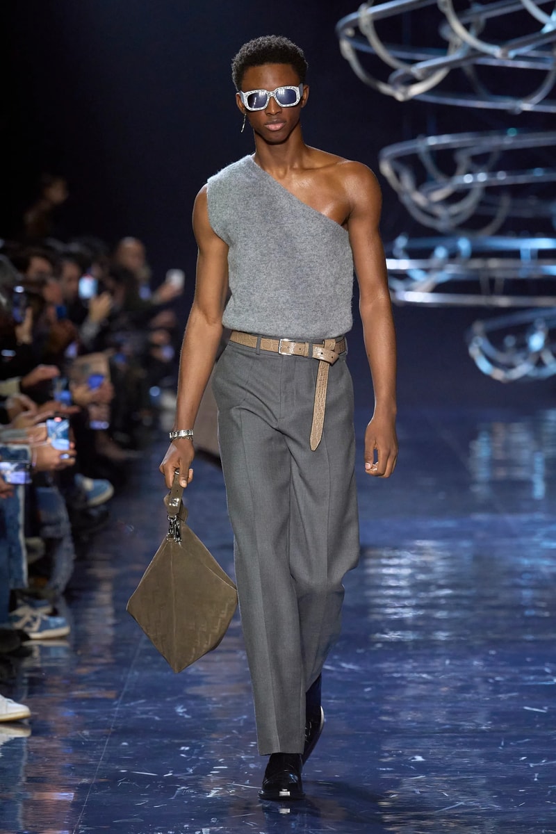 FENDI Fall Winter 2023 Menswear Milan Fashion Week FW23 Silvia Venturini Fendi Runway Show Collection Looks