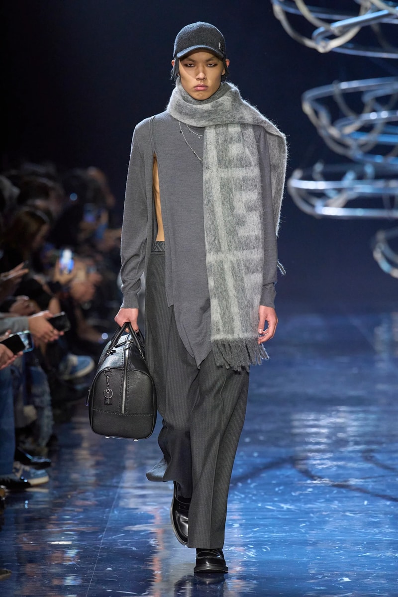 FENDI Fall Winter 2023 Menswear Milan Fashion Week FW23 Silvia Venturini Fendi Runway Show Collection Looks