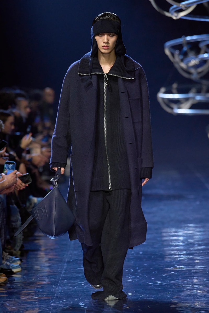 FENDI Fall Winter 2023 Menswear Milan Fashion Week FW23 Silvia Venturini Fendi Runway Show Collection Looks