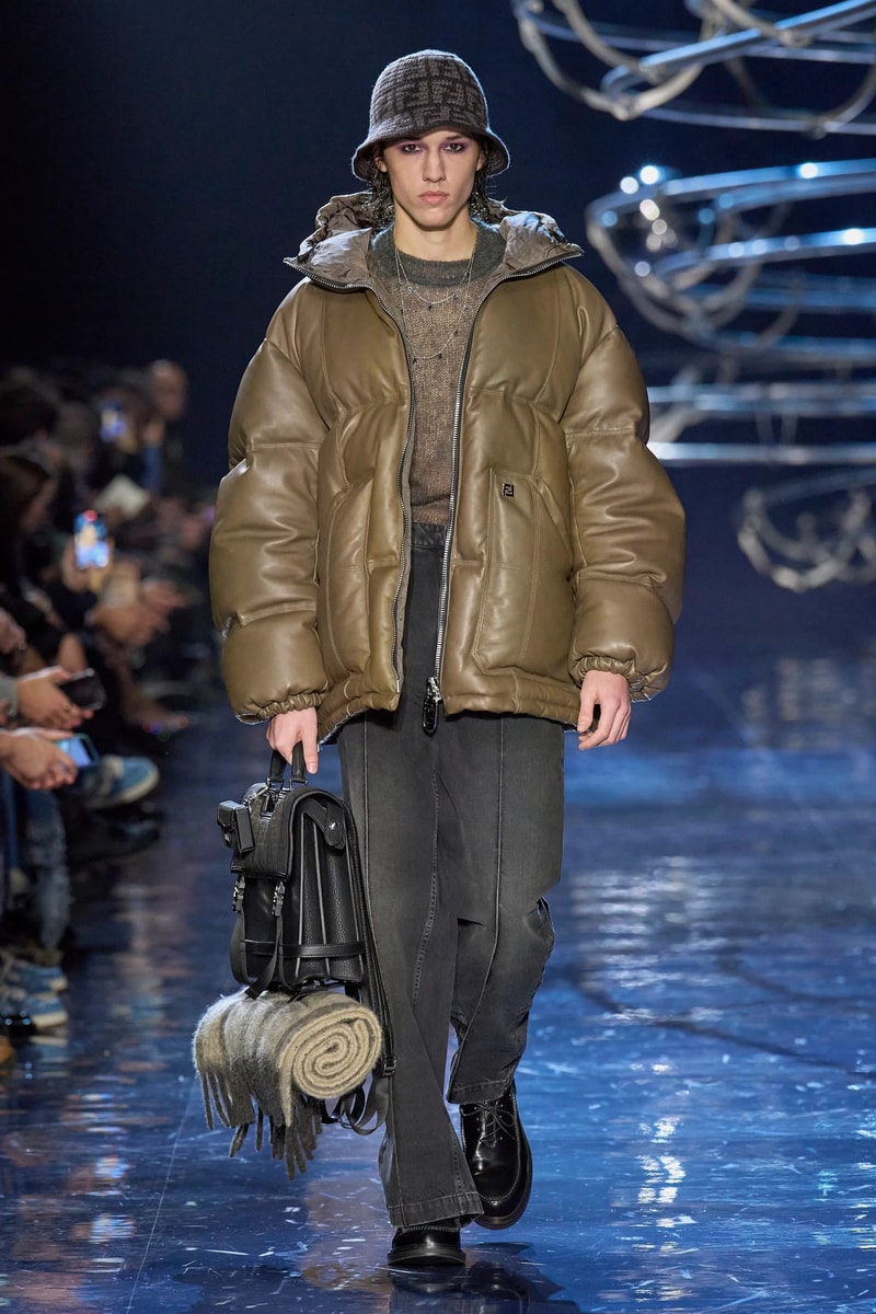 FENDI Fall Winter 2023 Menswear Milan Fashion Week FW23 Silvia Venturini Fendi Runway Show Collection Looks